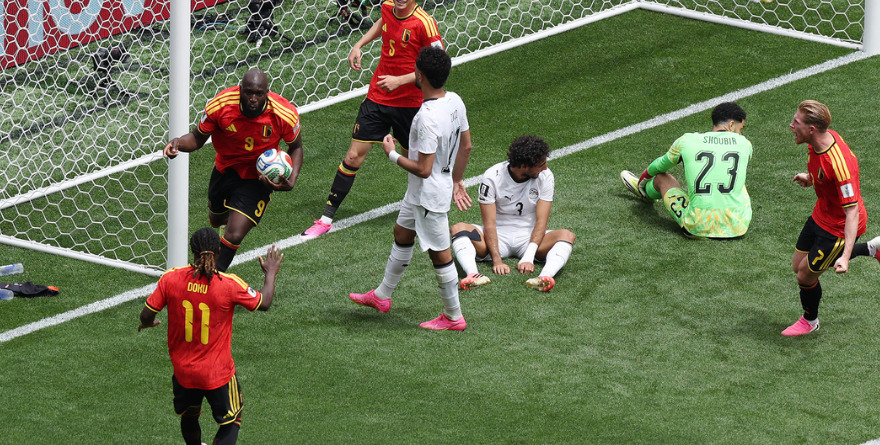 IGUALAN BÉLGICA Y EGIPTO 1-1 EN SEATTLE