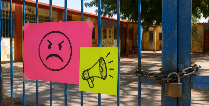 Anuncian cierre de preescolar