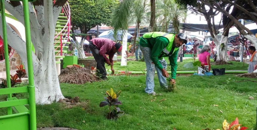 Reconocen tarde labor de limpieza en Matlapa