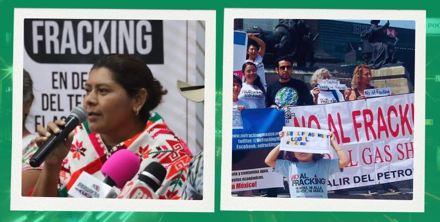 Van por amparos contra fracking de Pemex