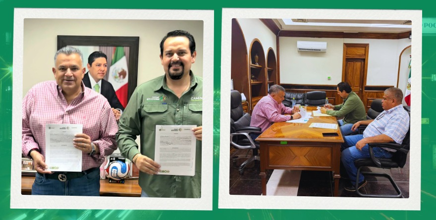 Firman convenio para arreglar caminos en Ciudad Valles