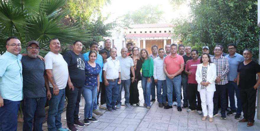 Gremio transportista expone sus demandas