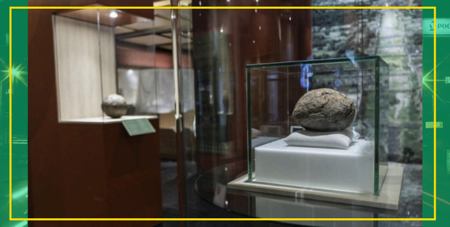 Exhiben pelota de hule de más de 3 mil años