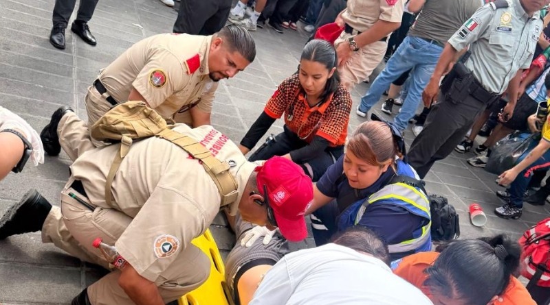‘VUELA’ EN FAN FEST GUADALAJARA Y LO MANDAN AL HOSPITAL