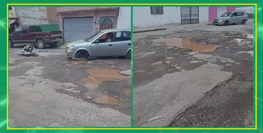 Satélite se hunde… entre baches
