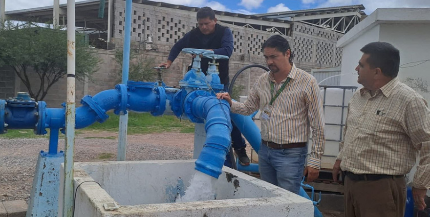 Reactivan pozo en la zona industrial