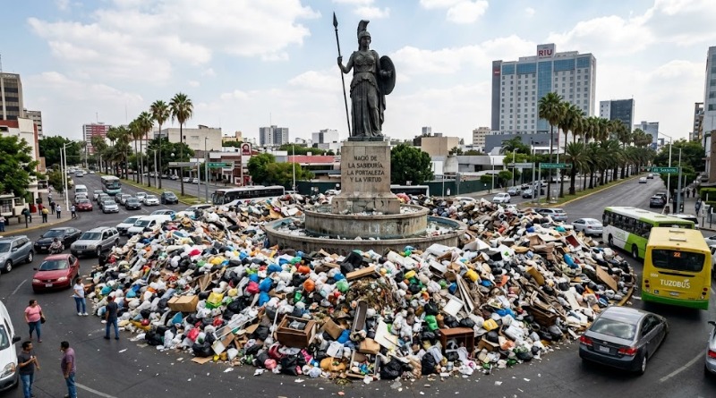 GOLEA BASURA: VAN 470 TONELADAS