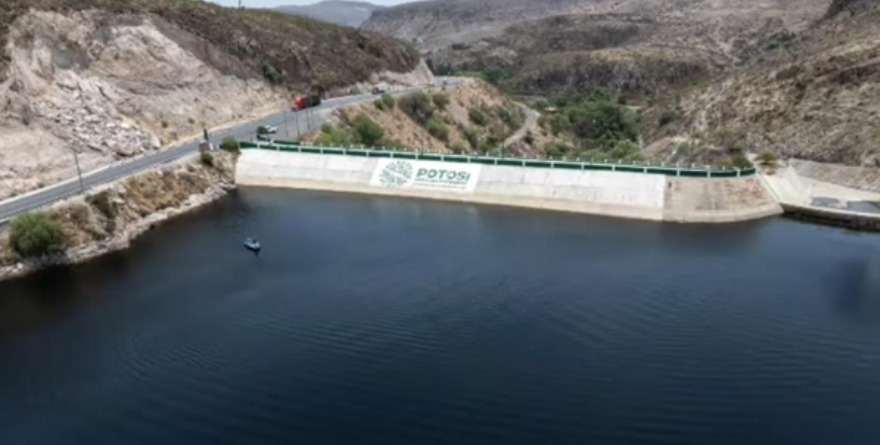 Obras hídricas en SLP