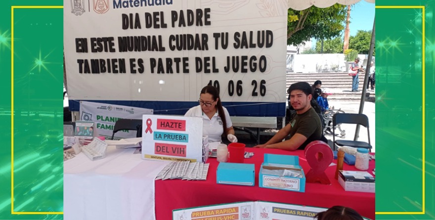 Acercan servicios médicos a hombres