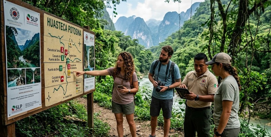 Actualizan estatus de parajes turísticos en la Huasteca
