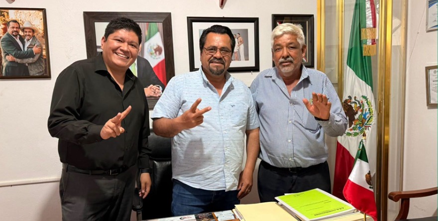 Gestionan apoyo para tradicional fiesta patronal