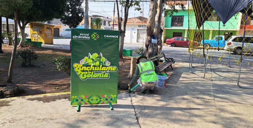 Enchulan colonias Infonavit Morales y San Luis Rey