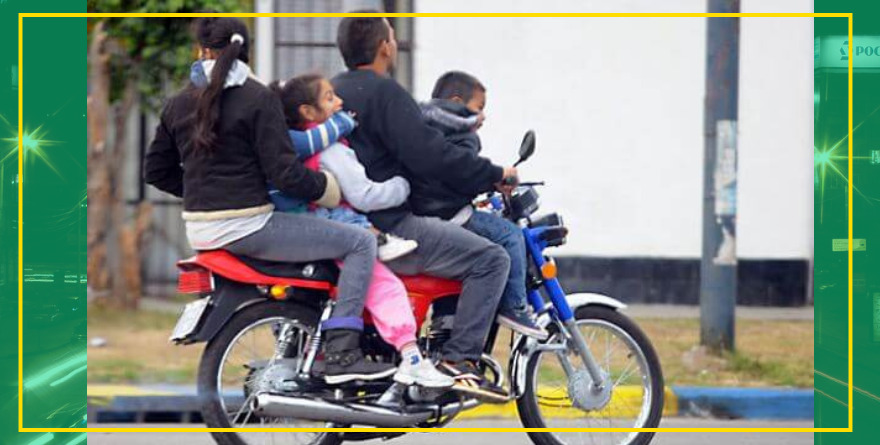 Choques de motos por la imprudencia