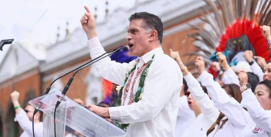 MASIVA MOVILIZACIÓN RESPALDA A SHEINBAUM EN TLAXCALA
