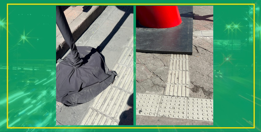 Bloquean movilidad en el Centro Histórico