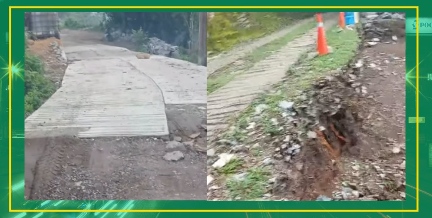 Habitantes de Xilitla denuncian anomalías y obras inconclusas en caminos rurales