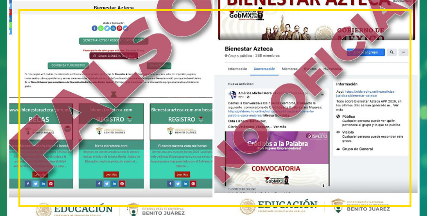 ¡Alerta por becas piratas!