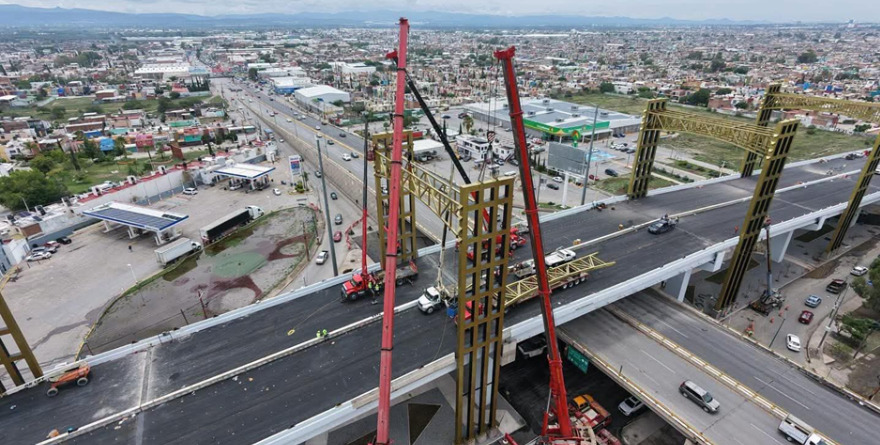 Concluye instalación en puente de los Fantasmas