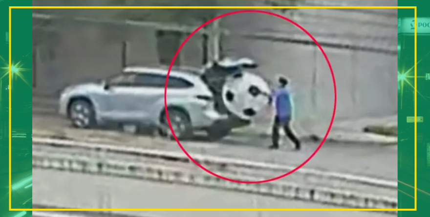 ¡Qué nivel de gandallismo! Se roban balón gigante