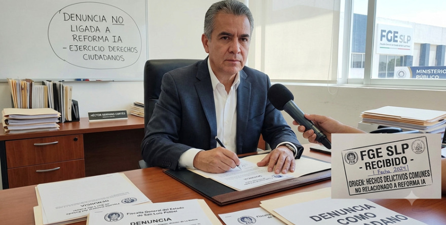 Denuncia no está ligada a reforma