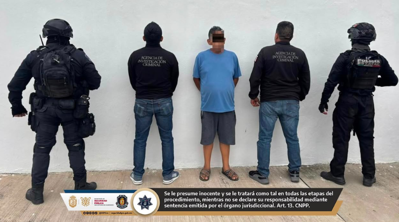 SSP DETIENE A VINCULADO EN PLAGIO DE MOISÉS VILLANUEVA
