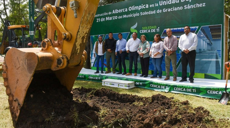 ALBERCA OLÍMPICA EN SOLEDAD: ¡YA TIENE 45% DE AVANCE