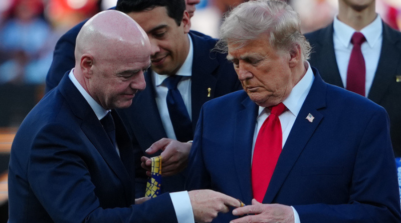 INVESTIGAN LOS VÍNCULOS ENTRE TRUMP E INFANTINO