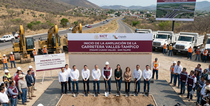 En septiembre arranca la ampliación de la carretera Valles-Tampico