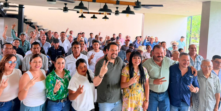 Líderes políticos de la Huasteca se unen con el Partido Verde