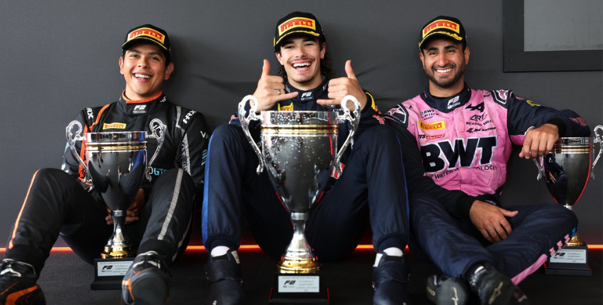 LUCEN PILOTOS MEXICANOS EN F2 Y F3