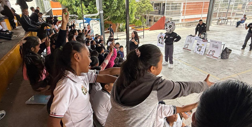PROGRAMA ESCUELA SEGURA CONSOLIDA LA PREVENCIÓN EN PUEBLA