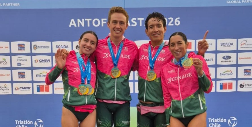 MÉXICO DOMINA EN LAS AMÉRICAS DE TRIATLÓN ANTOFAGASTA 2026