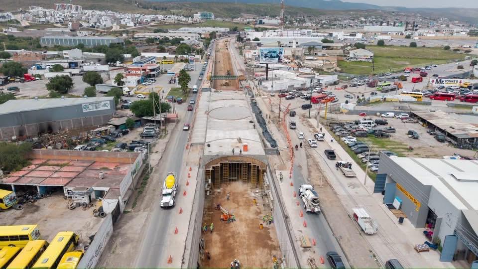 Paso inferior de Circuito Potosí y Av de las Torres estará listo para Fenapo