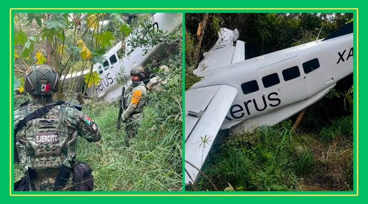 Avionazo de Aerus deja tres heridos en Pesquería; venía directo a Monterrey