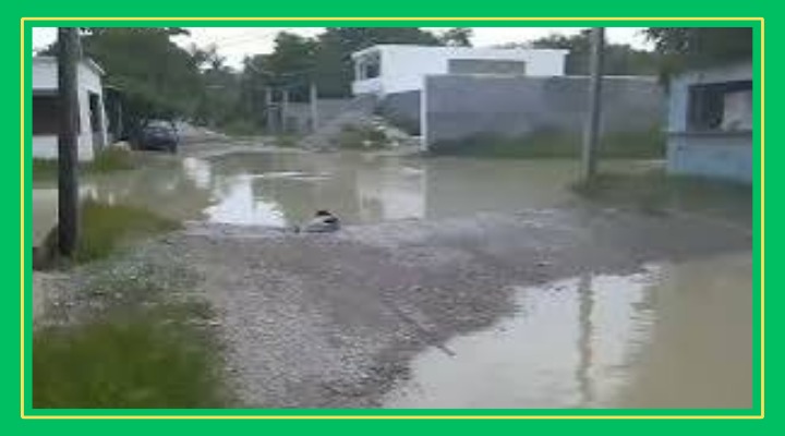 Exigen colector pluvial para frenar inundaciones en Valles