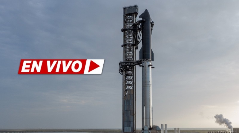 ALISTA SPACEX VUELO DE PRUEBA 13 DE STARSHIP