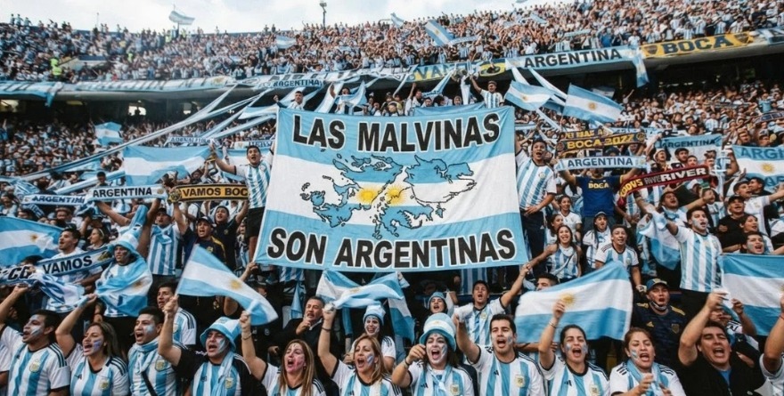 PODRÍA ARGENTINA USAR MANTA DE MALVINAS SI GANA EL MUNDIAL