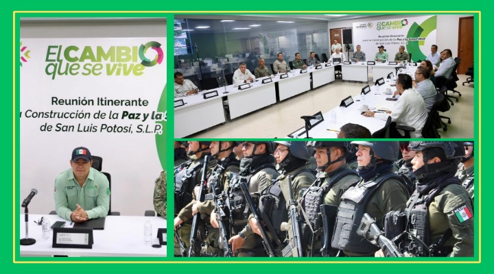 Ricardo Gallardo anuncia despliegue de fuerzas federales para reforzar seguridad carretera en SLP