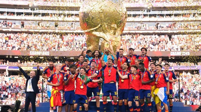 ESPAÑA TOMA LA CIMA DEL RANKING FIFA; MÉXICO ES TOP 10