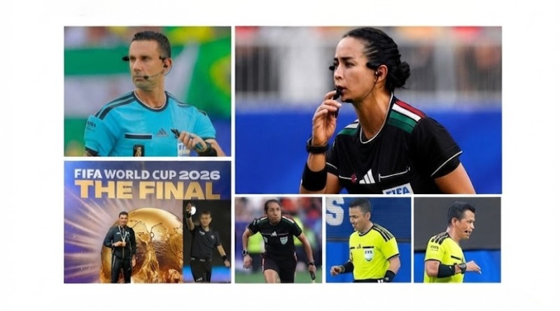 RECONOCE COMISIÓN DE ARBITRAJE A SUS ENVIADOS AL MUNDIAL