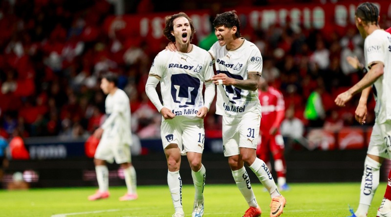 REACCIONA PUMAS PARA GANAR EN TOLUCA
