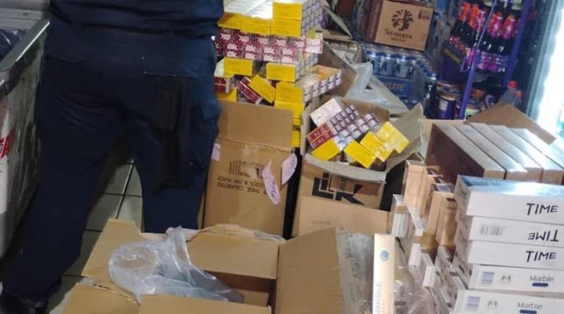 ESTADO DECOMISA 232 MIL CIGARROS ILEGALES