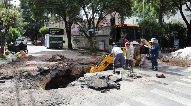 VEN DESATENCIÓN A SOCAVONES EN LA CDMX