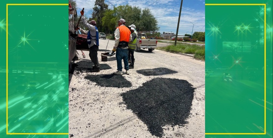 Critican el bacheo lento en Matehuala