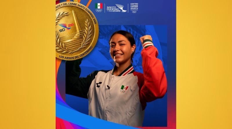 VALENTINA LOMAS, GANA EL ORO CENTROAMERICANO