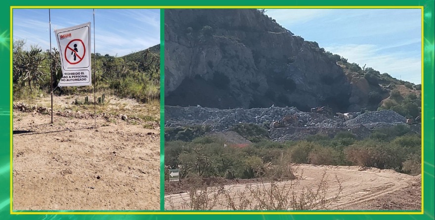 Perforan el cerro pero ignoran a la comunidad