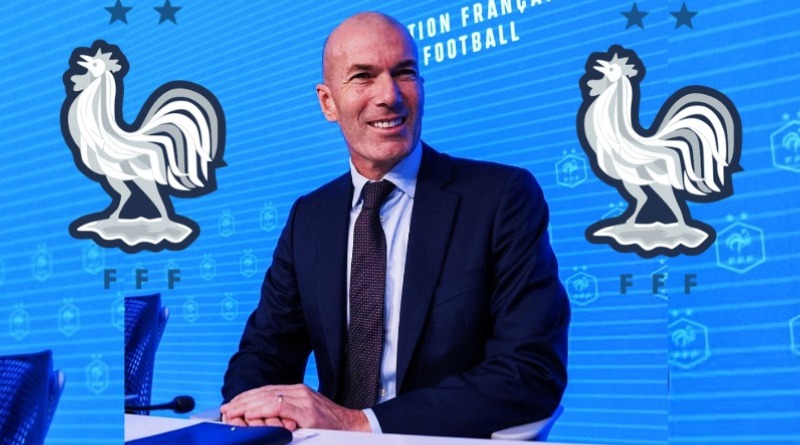 ZIDANE ES EL NUEVO DT DE FRANCIA