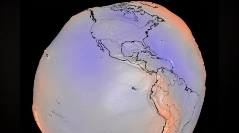 CAUSA REVUELO IMAGEN DE LA TIERRA ‘COMO UNA PAPA’