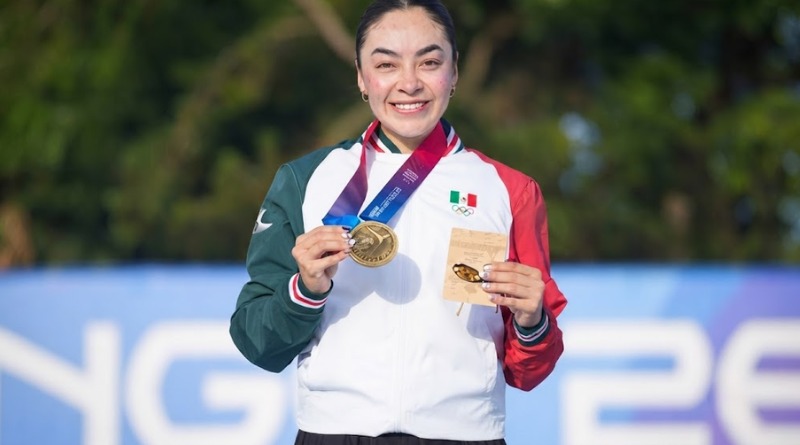 YARELI ACEVEDO CONQUISTA PRUEBA OMNIUM