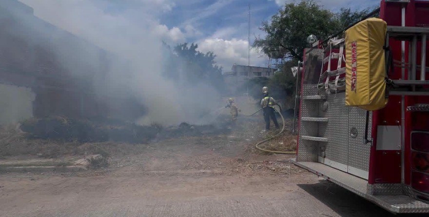 Incendio sofocado en El Refugio